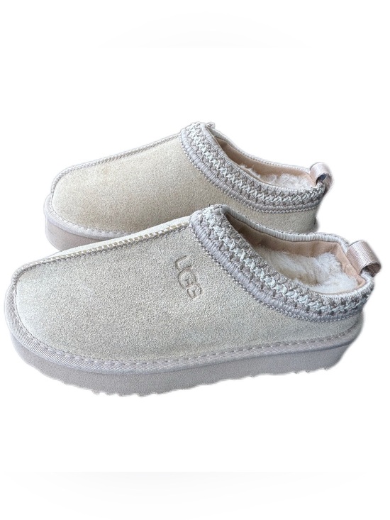 UGG Shoes - UGG Tasman Tasmanita Whitecap Suede Platform Slippers Size 8